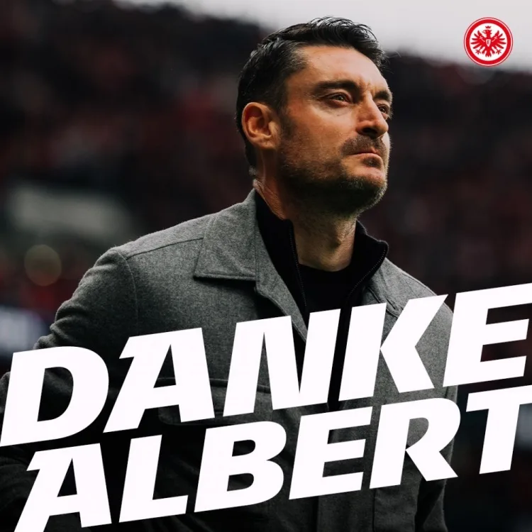 Giải đấu cuối cùng đứng thứ 8 và bỏ lỡ cuộc chiến châu Âu! Quan chức Eintracht Frankfurt: HLV Riera bị sa thải