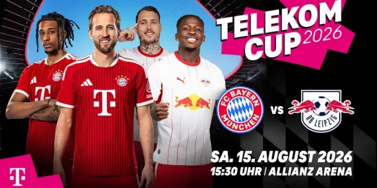 Quan chức Bayern: Bayern sẽ tranh cúp Deutsche Telekom Cup với RB Leipzig trên sân Allianz Arena vào ngày 15/8
