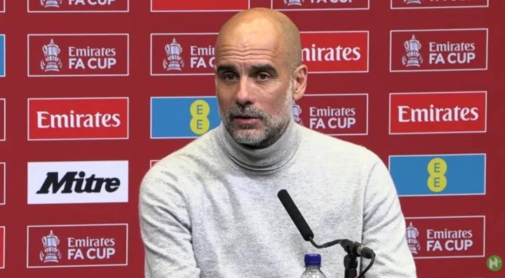 Guardiola: Vinh dự lớn nhất của chúng tôi là được đến Wembley 24 lần trong 9 năm! Nếu không cẩn thận, bạn sẽ bị loại khỏi cuộc thi cúp.