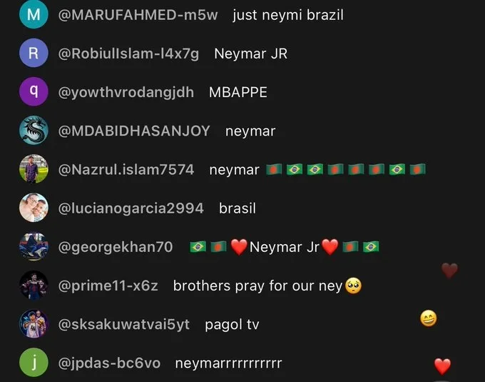 Hơn 270.000 người theo dõi livestream công bố danh sách World Cup của Brazil, đồng loạt gọi tên Neymar