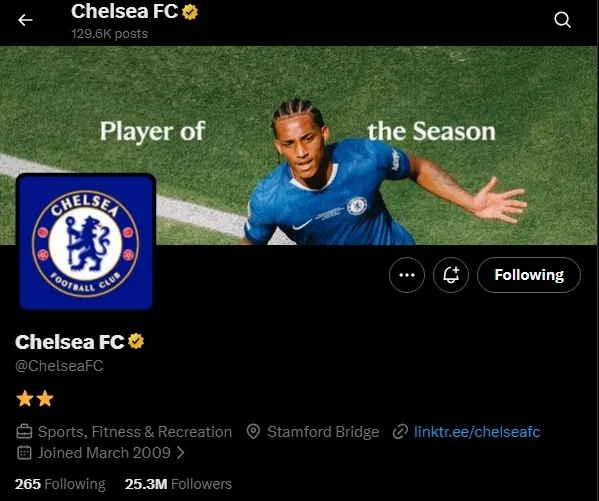 Twitter chính thức của Chelsea đăng liên tiếp 4 bài + thay ảnh bìa ủng hộ Pedro: Cầu thủ xuất sắc nhất mùa giải của chúng ta