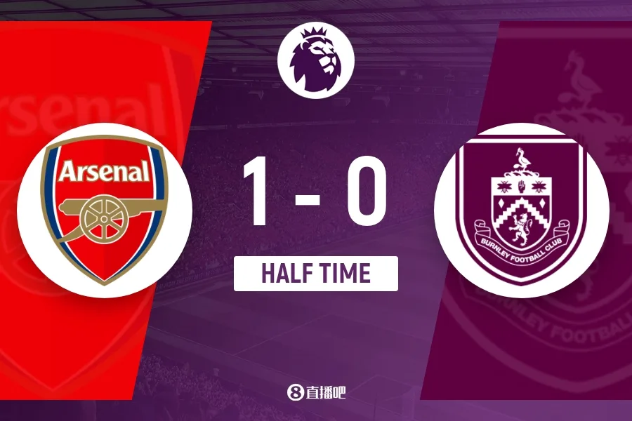 Hiệp một - Arsenal tạm thời 1-0 Cú đá phạt góc của Burnley Saka hỗ trợ Havertz ghi bàn thắng cho Trossard