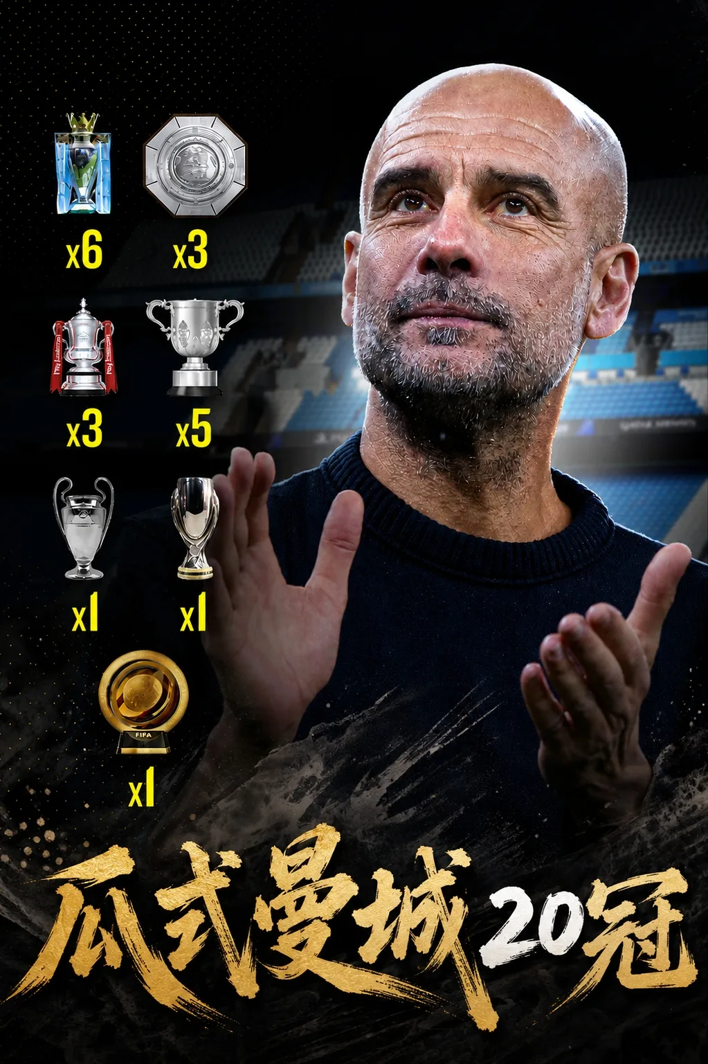 Premier League có phải là giải đấu duy nhất còn lại trên thế giới? Vương miện thứ 20 của Man City: 100 điểm ở Premier League, bốn chức vô địch liên tiếp và ba vương miện