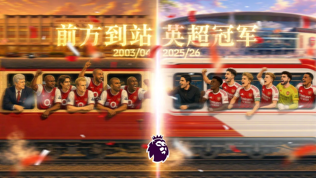 Đến trạm phía trước, nhà vô địch Premier League 🏆 nhìn thoáng qua, họ trông như 22 năm trước⌛️