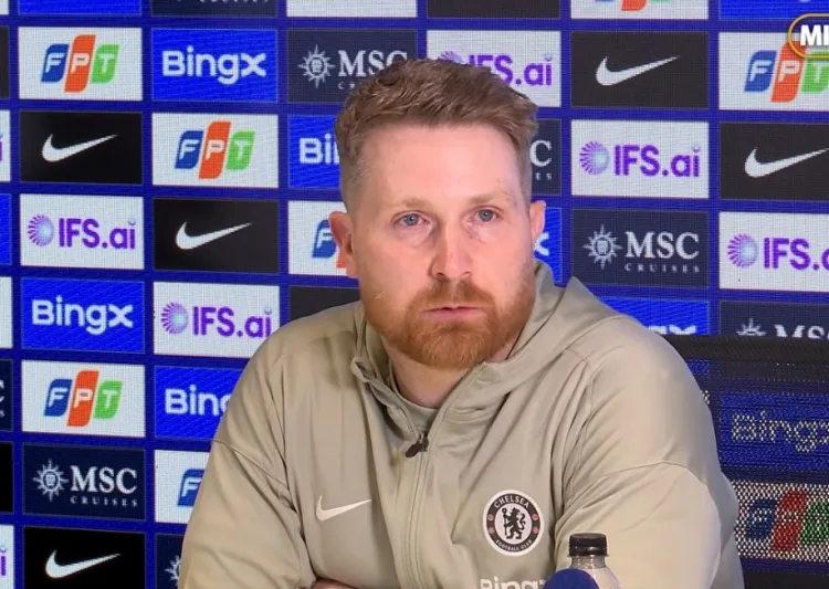 MacFarlane: Trận chung kết với Man City đặt gánh nặng lớn lên chúng tôi. Màn trình diễn của Enzo thật phi thường