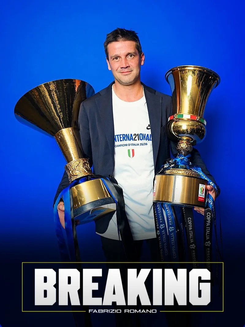 Cú đúp chức vô địch trong mùa huấn luyện đầu tiên! Romano: Inter Milan sẽ gia hạn hợp đồng với HLV Chivu đến năm 2028 kèm theo tăng lương!