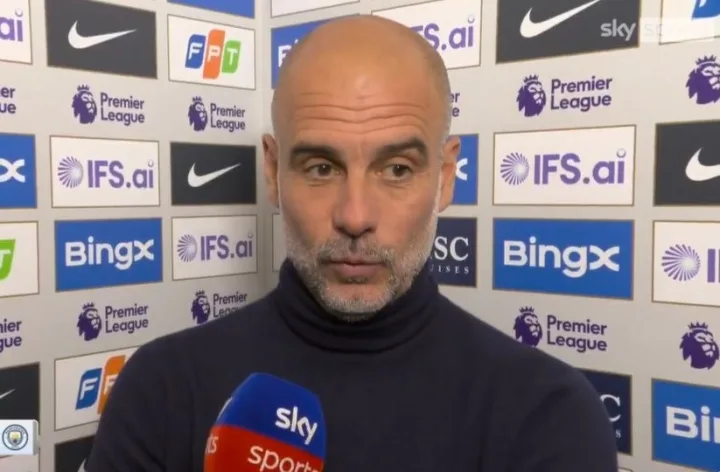 Guardiola nói về tương lai: Tôi còn 1 năm hợp đồng, chúng ta sẽ bàn bạc và quyết định sau mùa giải