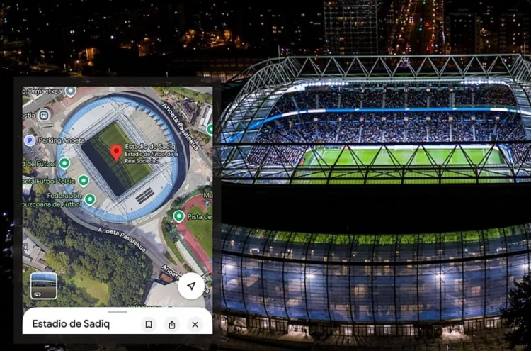 Truyền thông phương Tây: Tên Google của một số sân vận động La Liga đã bị giả mạo, bao gồm Bernabeu và Camp Nou.