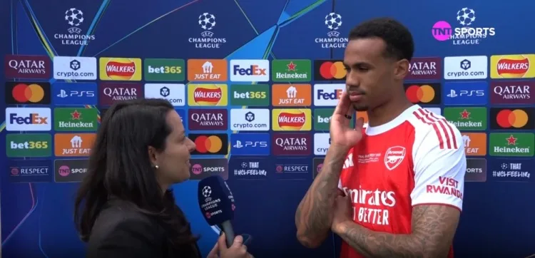 Gabriel nói về trận chung kết Champions League: Chúng tôi có tâm lý bình yên và sẽ bước vào sân với niềm tin sẽ chiến thắng.