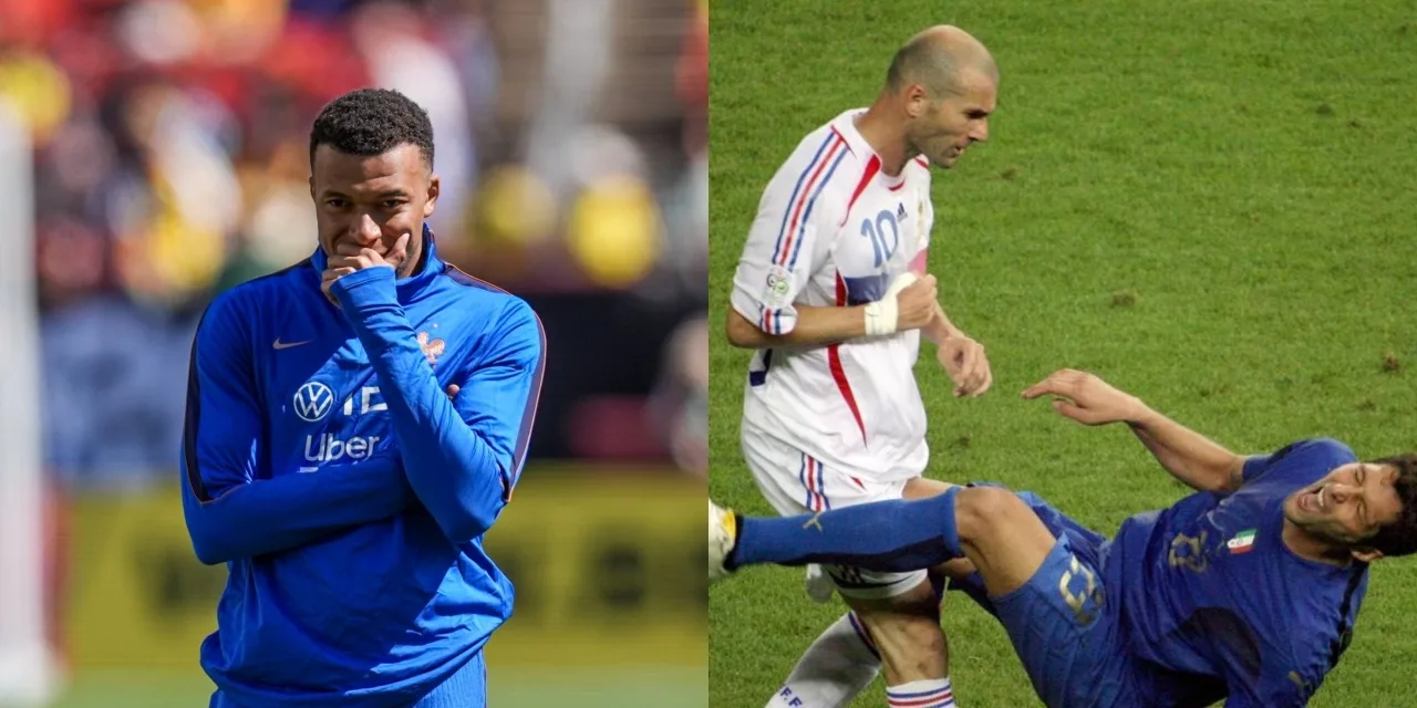 Khi còn bé, tôi đã bật cười khi thấy Zidane húc đầu vào Materazzi vì nghĩ đó là trò giải trí.