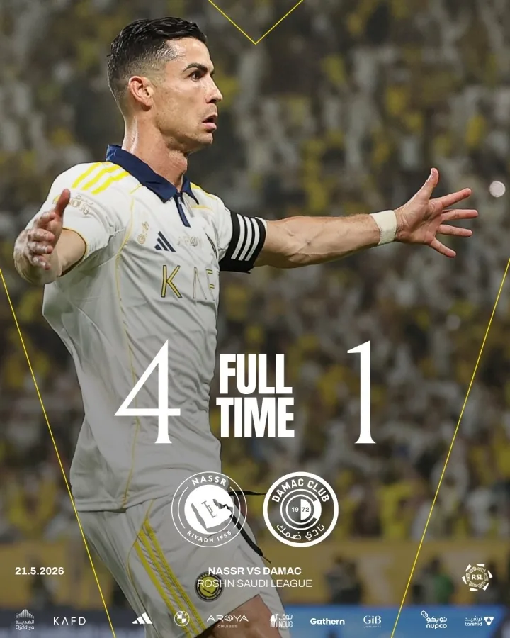 👀Mùa tiếp theo? Cristiano Ronaldo đã ghi 973 bàn trong sự nghiệp, 27 bàn cách xa cột mốc 1.000 bàn và ghi 30 bàn cho CLB mùa này.