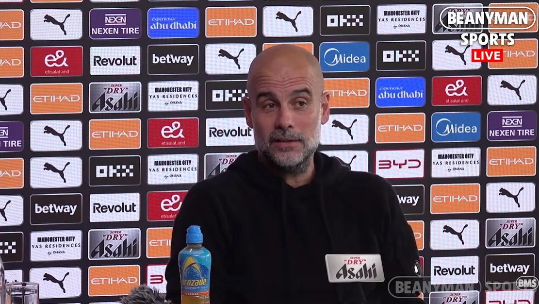 Guardiola: Tôi vừa nói với các cầu thủ rằng sáng nay tôi quyết định ra đi. Lúc đó tôi lo lắng quá nên đã làm loạn.