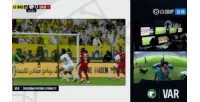 Có hồi hộp gì không? VAR can thiệp và phạt Simakan vì để bóng chạm tay trong vòng cấm, Damac sút thành bàn từ chấm phạt đền.