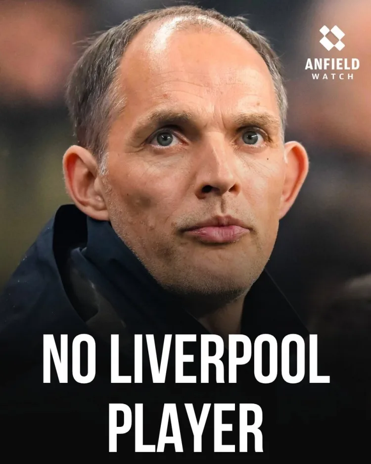 Lần đầu tiên kể từ năm 1986, không có cầu thủ Liverpool nào được chọn vào đội tuyển Anh dự World Cup