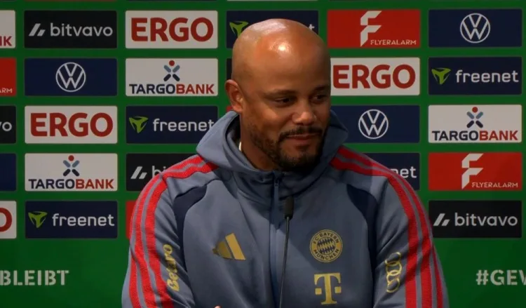 Kompany: Sẽ không đánh giá cả mùa giải một ngày trước trận chung kết để mang Cúp quốc gia Đức về Munich