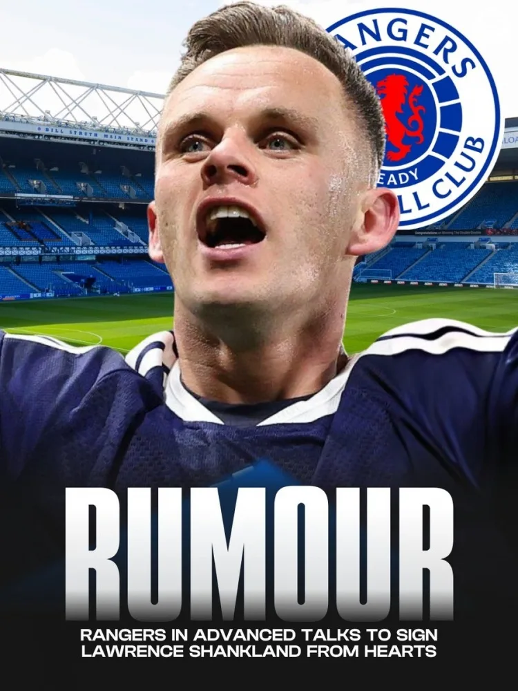 Truyền thông nước ngoài: Glasgow Rangers sắp chiêu mộ đội trưởng Shankland của Hearts, cầu thủ có thể tự do chuyển nhượng