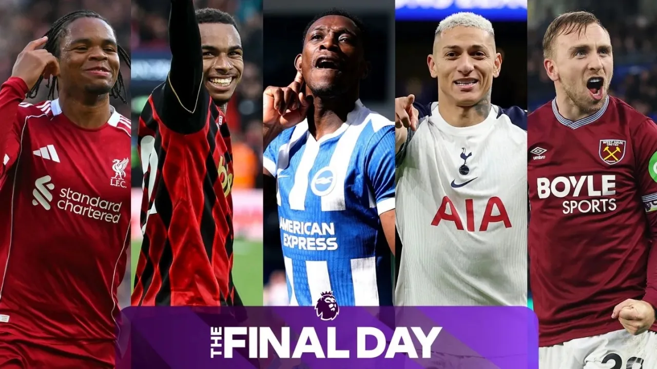 Premier League kết thúc vào tối nay! Cuộc chiến trụ hạng Tottenham và West Ham, suất dự Champions League ảnh hưởng toàn cục