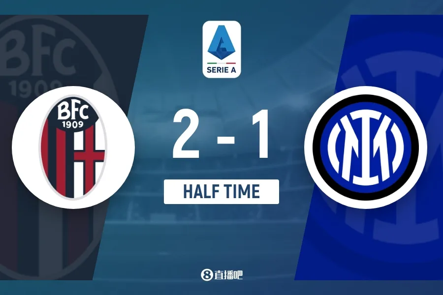 Hiệp 1 - Inter Milan 1-2 Bologna, Dimarco ghi bàn từ quả đá phạt trực tiếp và Bernardeschi ghi bàn.