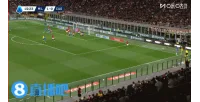 Milan gỡ hòa ở phút 20, và Borrell ghi bàn từ quả phạt góc của Cagliari.