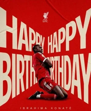 Mạng xã hội Liverpool chúc mừng sinh nhật Konate: Chúc bạn có một ngày tuyệt vời!