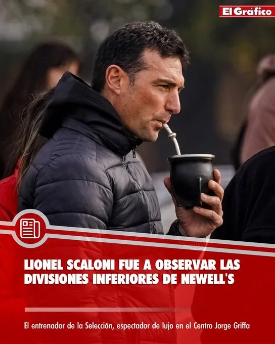 Bạn đã chọn danh sách chưa? Truyền thông Ả Rập: Scaloni đến Newell's Old Boys để kiểm tra trình độ đào tạo trẻ của họ