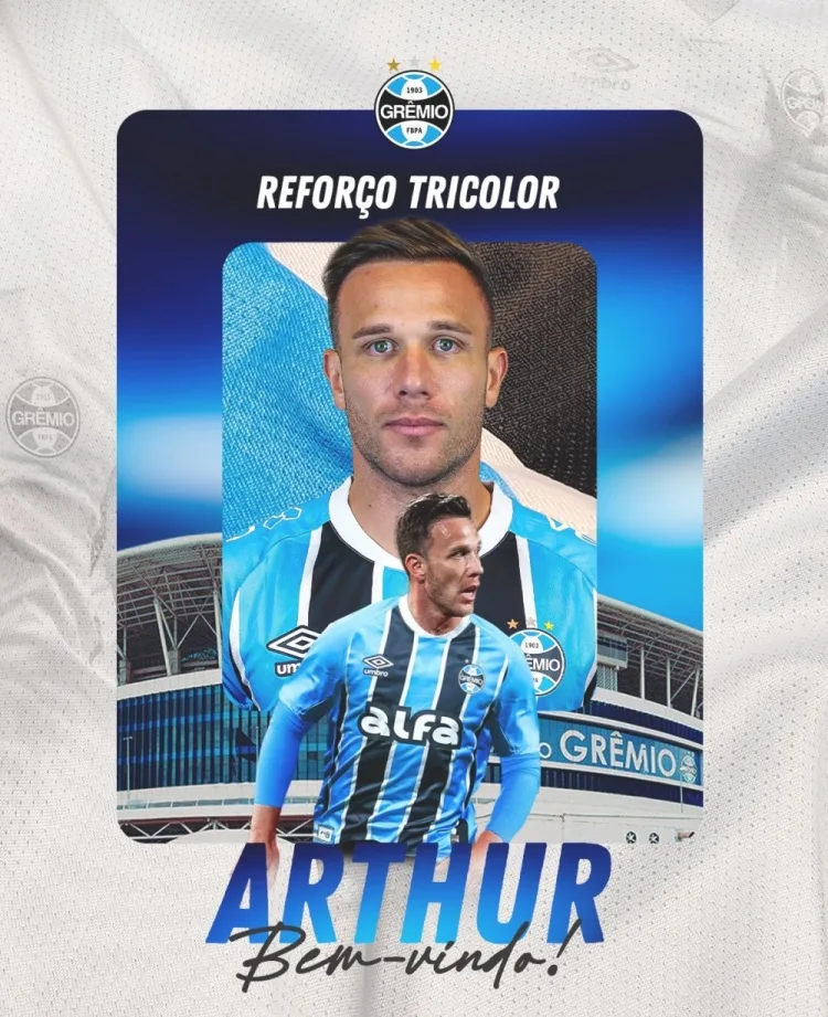 Schira: Gremio hy vọng giữ được Arthur và đã bắt đầu đàm phán với Juventus