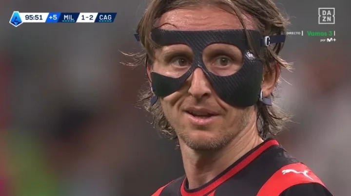 Xin lỗi? Modric gãy xương mặt, đòi đeo mặt nạ thi đấu, AC Milan bị đảo ngược, lỡ Champions League