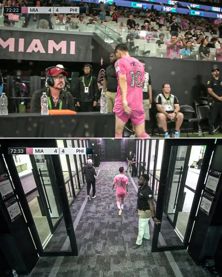 ESPN: Messi cảm thấy khó chịu ở gân kheo trong trận đấu và ngay lập tức trở lại phòng thay đồ