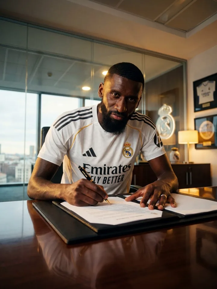 Chúng ta đi đây! Romano: Rudiger sẽ gia hạn hợp đồng với Real Madrid tới năm 2027 và chính thức ký vào tháng 6