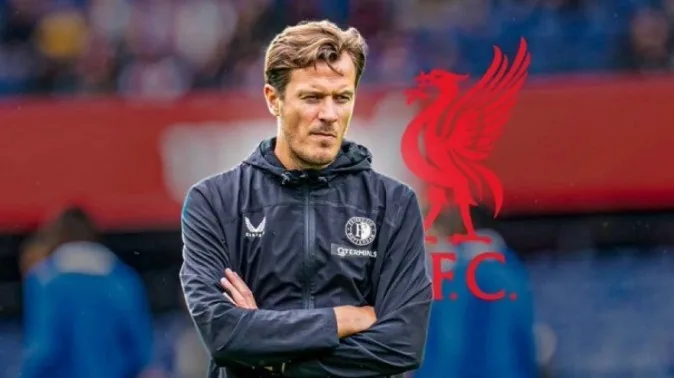 Sky Sports: Trợ lý HLV Slott ở Feyenoord Reinen sắp gia nhập ban huấn luyện Liverpool