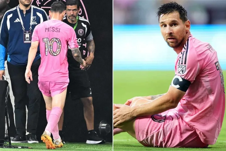 Đã đến lúc phải nghỉ ngơi! Cơ gân kheo của Messi bị quá tải và anh ấy đã bắt đầu các trận 16 ở Miami mùa này và chơi gần như tất cả các trận đó