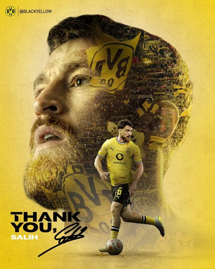 Dortmund chính thức chia tay Ozcan: Cảm ơn tình yêu, sự cống hiến và gắn bó với đội bóng trong 4 năm