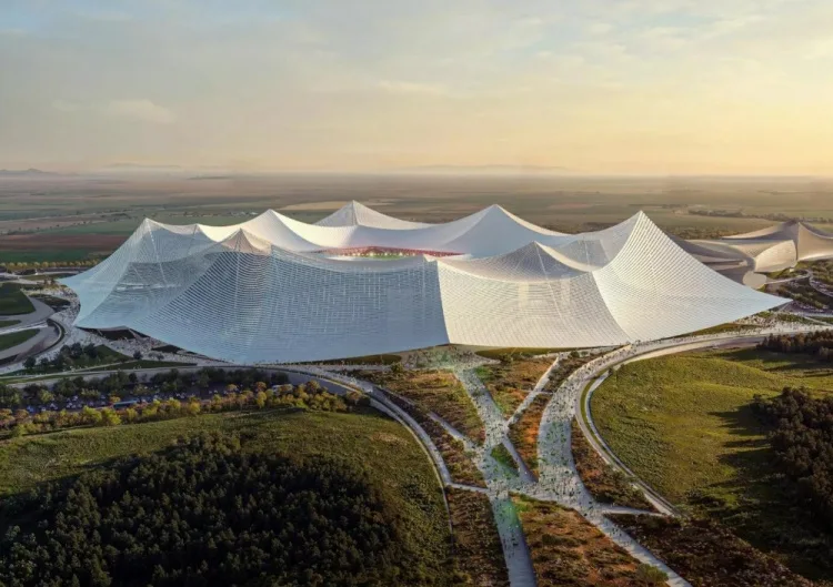 Có 115. 000 chỗ ngồi! Maroc xây sân vận động mới để đăng cai chung kết World Cup 2030