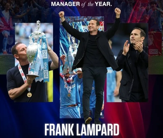 Coventry được thăng hạng lên Premier League với số điểm 46 trong các vòng đấu 95! Chính thức: Lampard giành giải HLV xuất sắc nhất mùa giải ở Championship