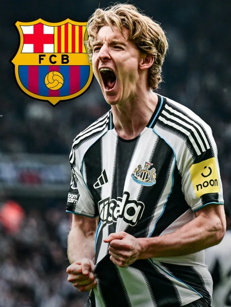 Romano: Barcelona All In Anthony Gordon, đã mở cuộc đàm phán chính thức với câu lạc bộ và các cầu thủ
