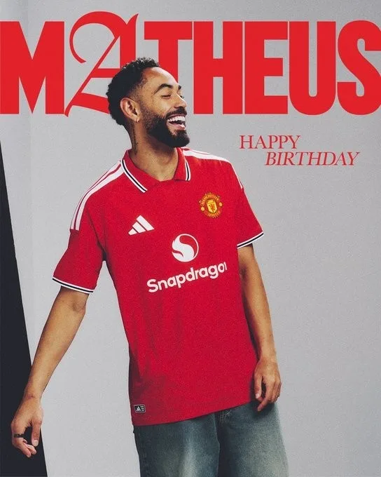 Cunha kỷ niệm sinh nhật lần thứ 27 và quan chức Manchester United gửi lời chúc mừng: Chúc mừng sinh nhật!