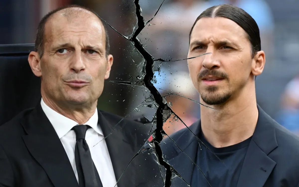Gần như đã đánh nhau! Corriere della Sera: Allegri và Ibrahimovic cãi nhau nảy lửa, Tare Fulani giải tán