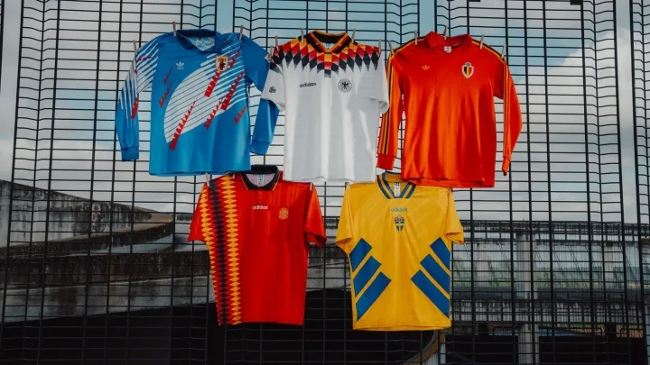 Adidas phát hành loạt áo đấu sao chép FIFA World Cup để tri ân những khoảnh khắc bóng đá kinh điển