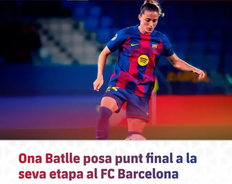 Chính thức: Hậu vệ bóng đá nữ Oona Butler chia tay Barcelona, ​​12 danh hiệu chứng kiến ​​vinh quang