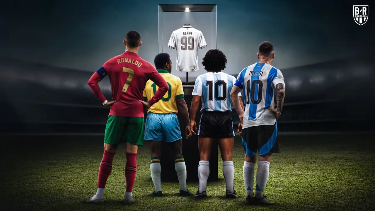 B/R đánh giá TOP99 xuất sắc nhất lịch sử: Messi là 1, Ronaldo là 4, Mbappé là 24, Neymar là ZXFACT1QXZ (37)