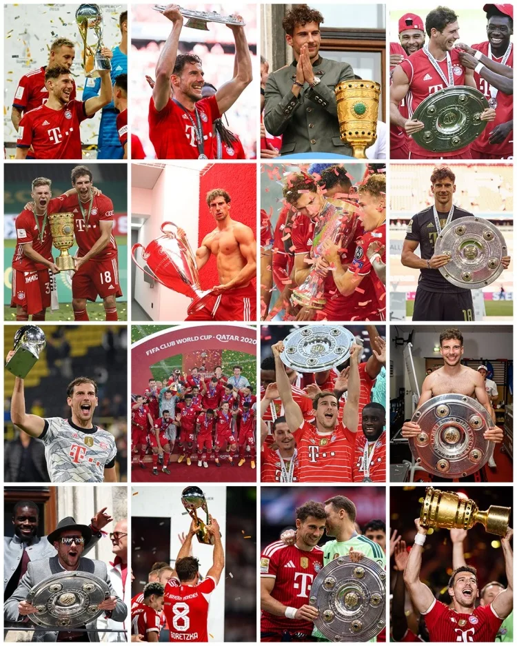 16 vương miện trong 8 năm! Tweet chính thức của Bayern về thành tích chia tay của Goretzka trong thời gian ở câu lạc bộ