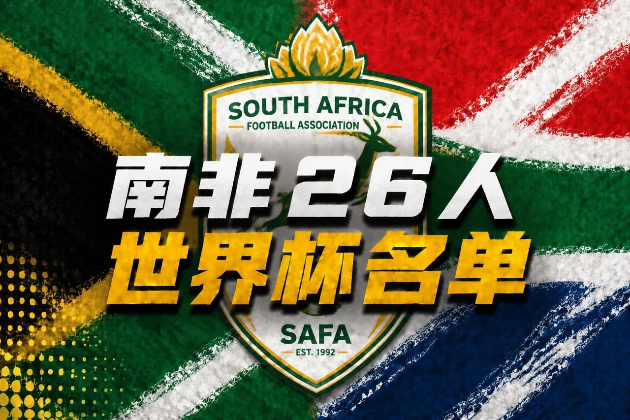 Đội hình nam 26 của Nam Phi tham dự World Cup: Tiền đạo Lyle Foster của Burnley dẫn đầu