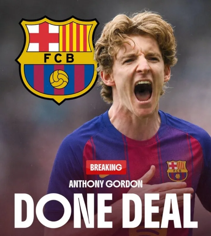 Siêu hiệu quả! Vào ngày 27, có thông tin tiết lộ rằng Barcelona đã nói về HWG của Gordon vào cùng ngày. Anh ấy đã hoàn thành cuộc kiểm tra thể chất vào ngày 28 và ký hợp đồng vào ngày 29