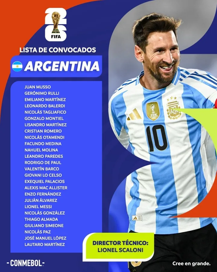 Zhan Jun nói về đội hình của Argentina: Hàng tiền vệ có vẻ chưa đủ mạnh và lo ngại về vị thế của 3 trung vệ chủ lực ở mùa giải vừa qua