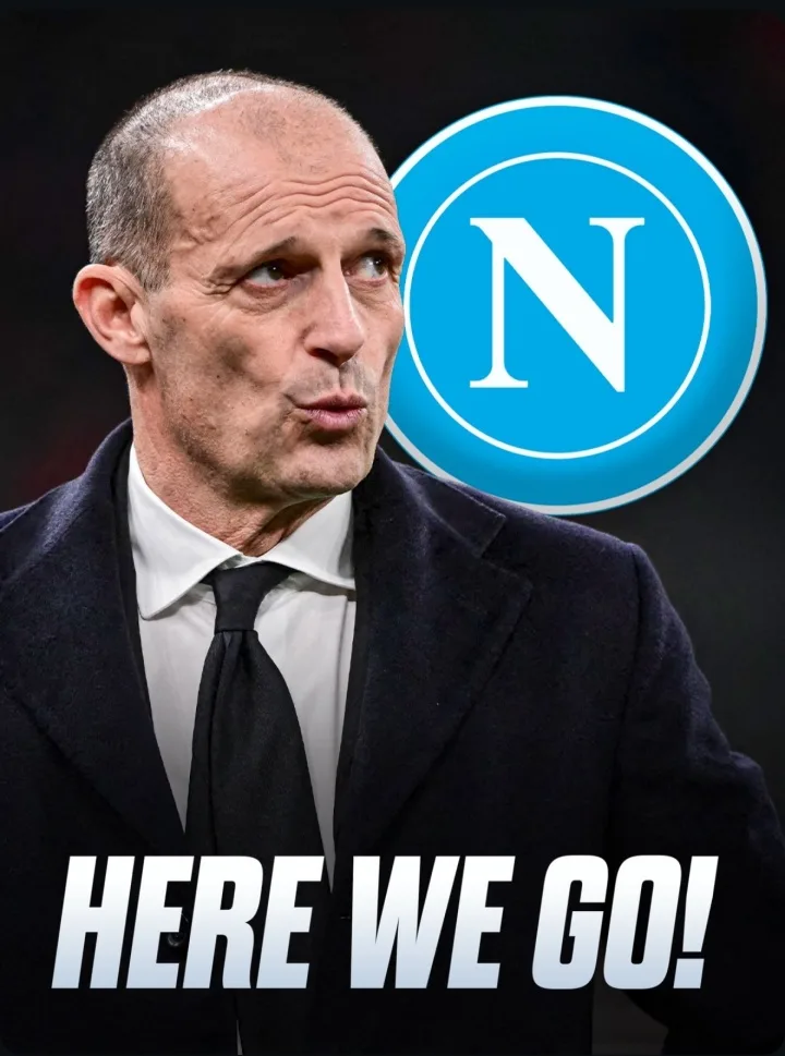 HWG! Romano: Allegri sẽ kế nhiệm Conte làm HLV Napoli, ký hợp đồng 2 năm