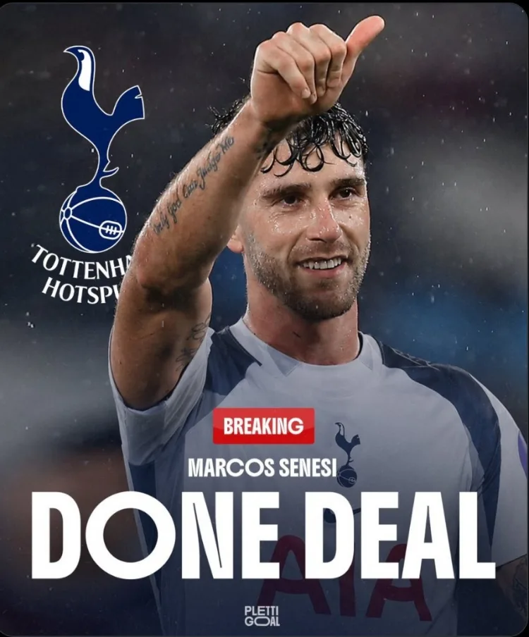 De Sky: Tottenham hoàn tất thỏa thuận miễn thị thực cho Senesi, dự định ký hợp đồng đến năm 2030
