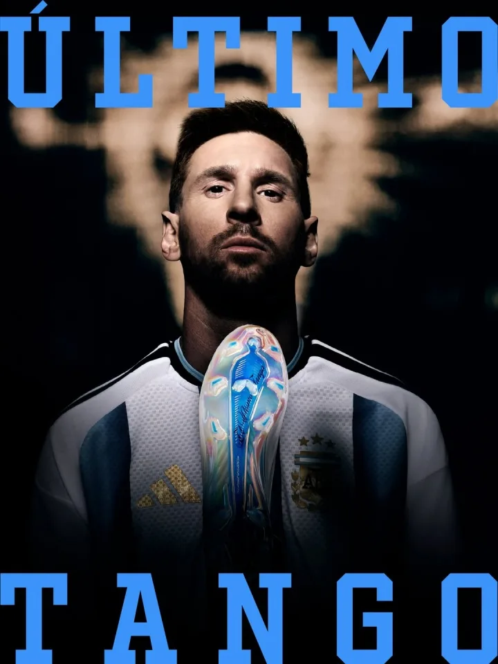 Sáu World Cup trong 20 năm! Adidas hâm nóng đôi giày dự World Cup 2026 của Messi: Bản Tango cuối cùng!