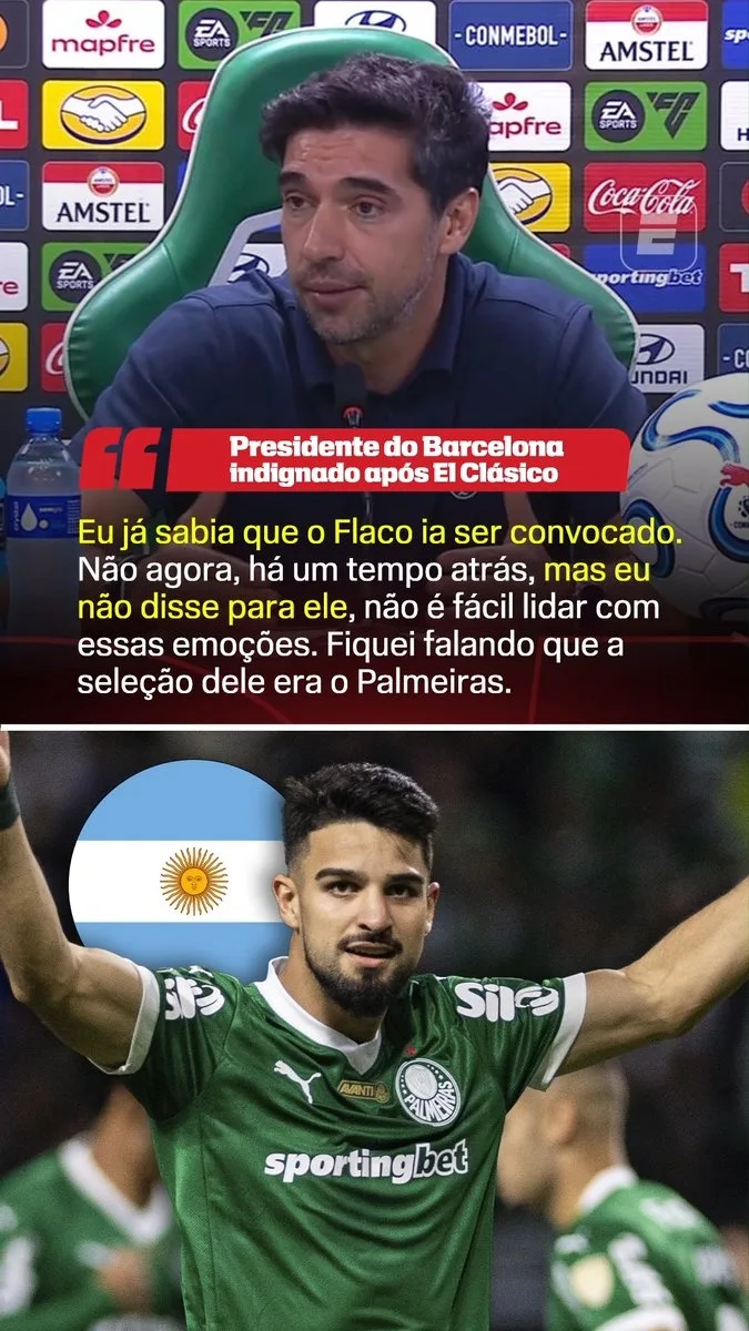 HLV Palmeiras: Tôi đã biết từ lâu Lopez sẽ được triệu tập vào tuyển Argentina nhưng không nói với anh ấy