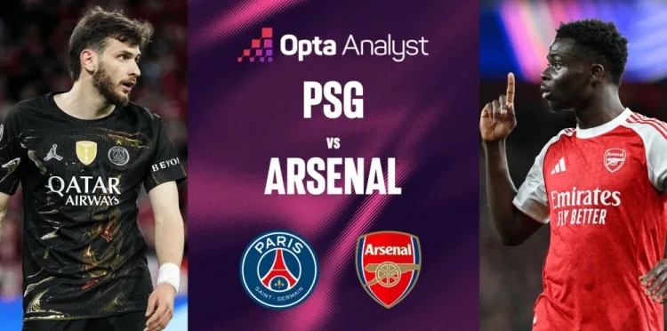 Paris vs Arsenal đã thắng 2 trận trong 7 lần gặp nhau trước đó. Paris đã loại 5 đội Ngoai hang Anh ở Champions League