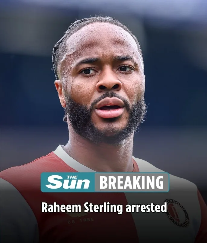 The Sun: 31 Sterling bị bắt vì nghi ngờ lái xe ma túy. Cầu thủ này đã được tại ngoại và sẽ được điều tra thêm.